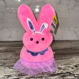 2025 Peeps EASTER BUNNY 12" Pink BALLERINA TUTU Dress Up Rabbit Plush NEW + Tag
